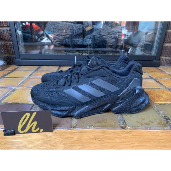 Mens Adidas X9000L4 Triple Black Athletic Running Shoes S23667